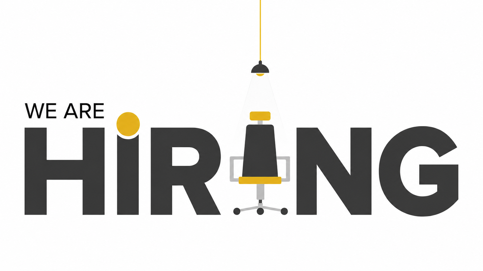 We are hiring-white